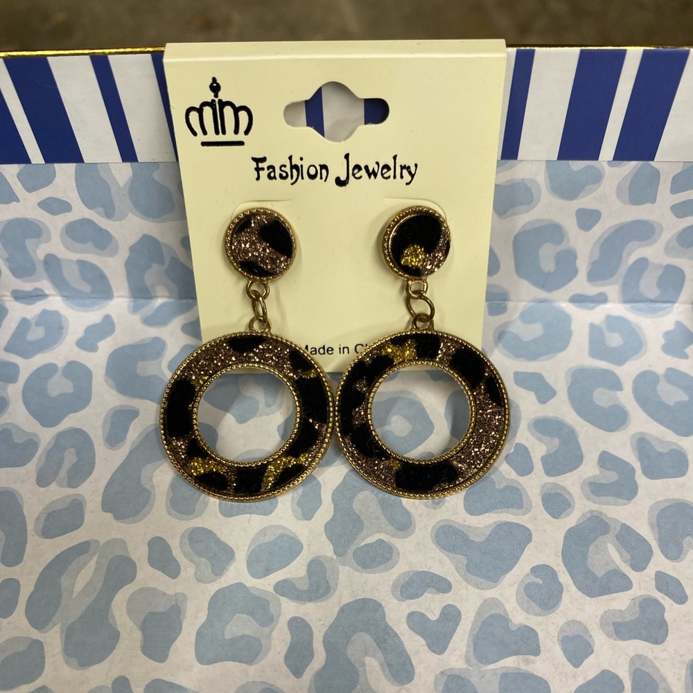 Leopard Earrings